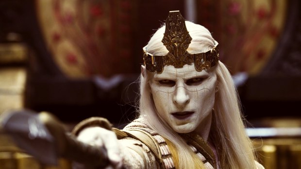Luke Goss as Prince Nuada in the 2008 movie <i>Hellboy II: The Golden Army</i>.