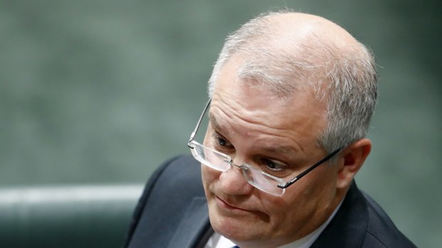 Treasurer Scott Morrison's company tax cut for small business could result in the loss of accumulated tax credits. 