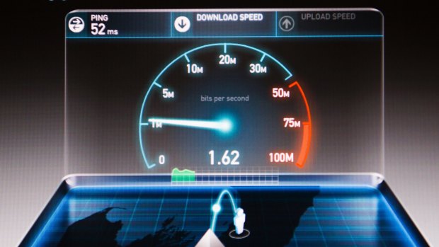 Speed tests like this are only useful after you've signed up to a broadband service.
