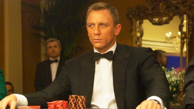 Daniel Craig as James Bond in Casino Royale.