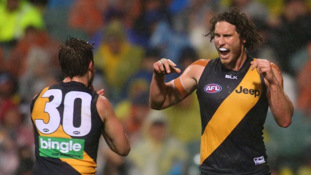 Tiger forward Ty Vickery is being courted by Adelaide.