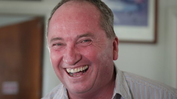 Nationals candidate for New England Barnaby Joyce.
