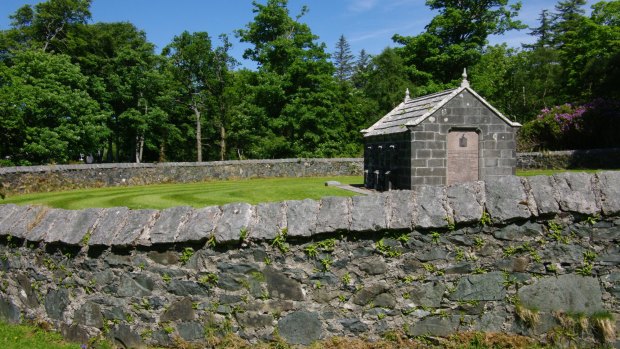 Macquarie Mausoleum, Gruline, Isle of Mull, Scotland. 