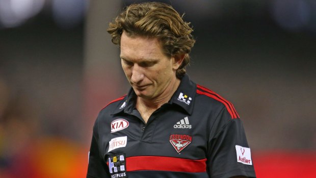 Essendon coach James Hird.