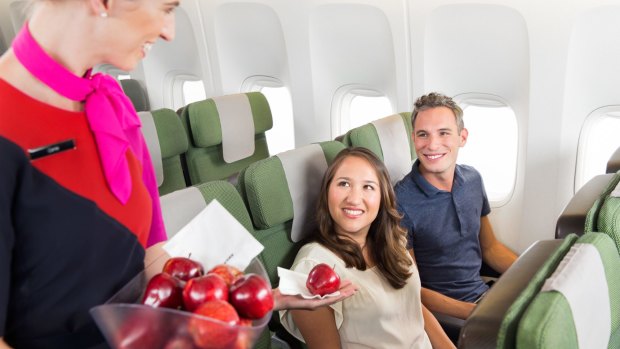 Qantas has revamped its economy class dining options.