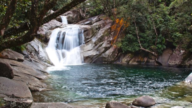 A search has ended for a British tourist missing at Josephine Falls in Far North Queensland.