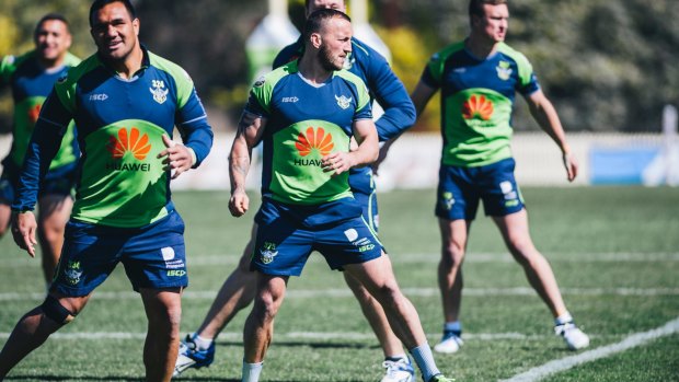 The World Cup is in the back of his mind, but Raiders hooker Josh Hodgson is focused 