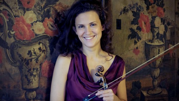 Italian violinist Lorenza Borrani.