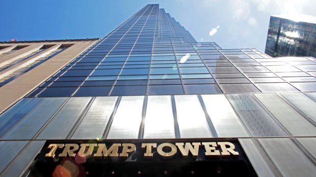 One of Donald Trump's properties in New York.