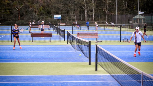 More than 45,000 people a year use the Boroondara Tennis Centre.