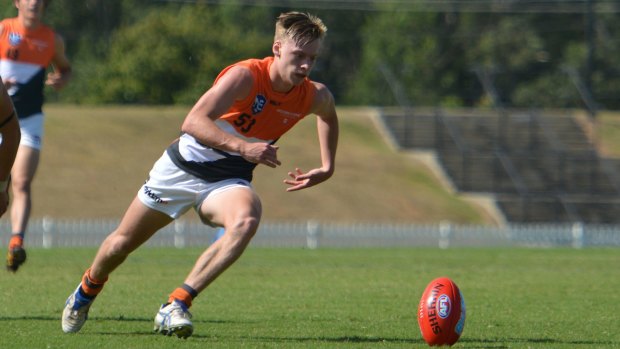 Off the team: Charlie Spargo is no longer part of the GWS Academy.