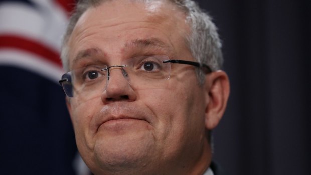 Treasurer Scott Morrison said the fall in GDP was "not just a reminder, not just a wake-up call."
