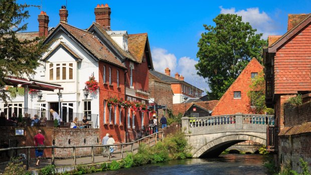Winchester, an ancient city of Roman descent that Austen visited occasionally ("she didn't just come here when she was dead" explains guide Geraldine Buchanan) .