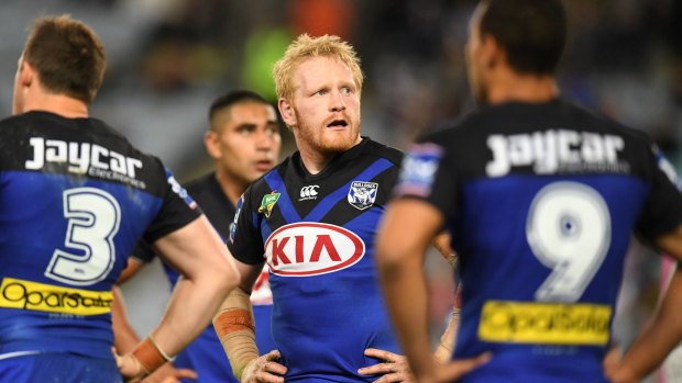 Shopped around: The Bulldogs are believed to be willing to listen to offers for most of their players, including James Graham.