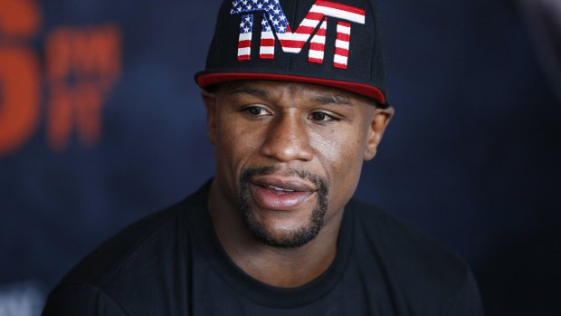 The talk is nearly done: Floyd Mayweather