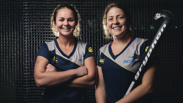 Canberra duo Kalindi Commerford and Jenna Cartwright are all set for their Australian Indoor Hockey call-up.