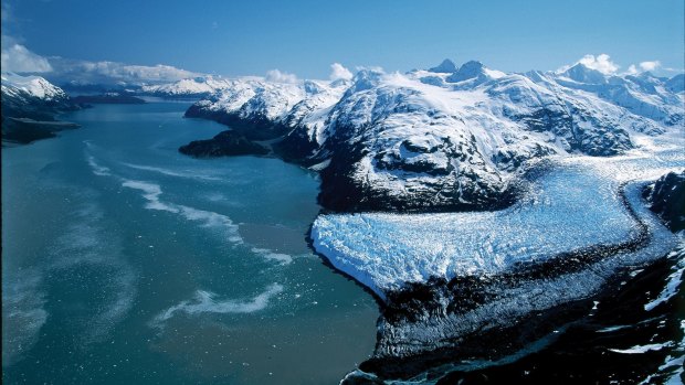 Glacier Bay, Alaska ... Obama said that Alaska has warmed twice as fast as the rest of the world over the past 60 years.