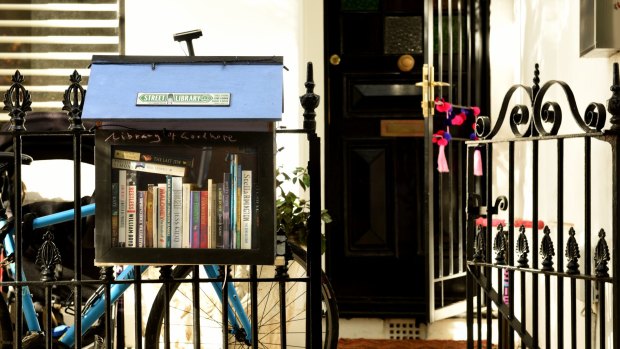 A street library in Paddington.