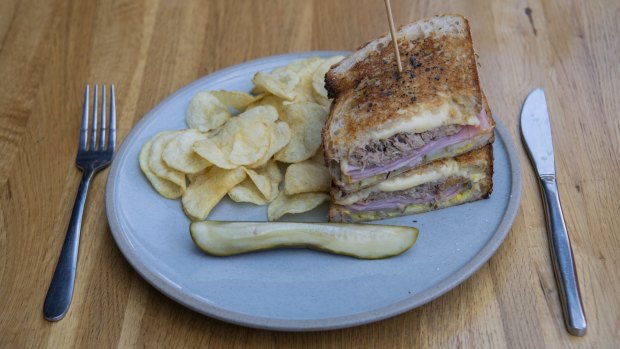 The Cubano sandwich.