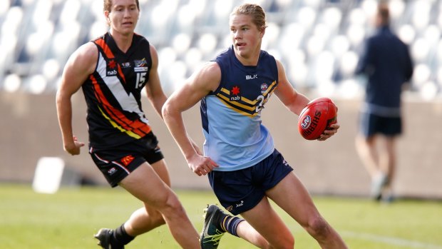 All the attributes: GWS draftee Harrison Himmelberg might be the first of a few 2015 Eastlake players who make it onto an AFL list.