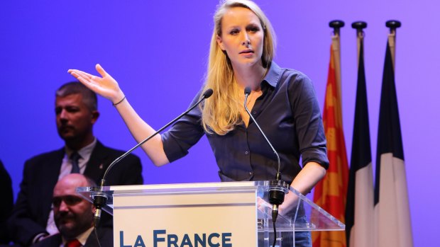 Marion Marechal-Le Pen, the National Front's leading representative for south-eastern France.