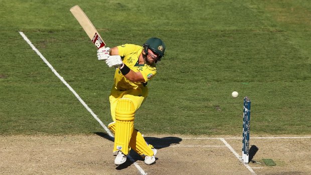 Aaron Finch is one of 37 Australians in the player auction for this year's Indian Premier League.