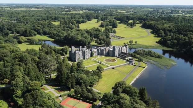 Ashford Castle and its stunning surrounds.