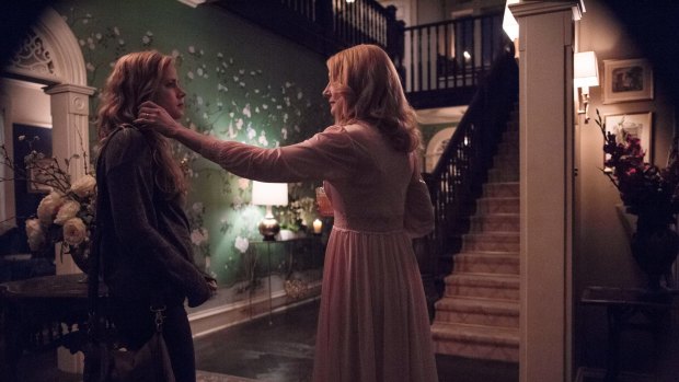 The relationship between Camille and her mother (Patricia Clarkson) plays out in a beautiful house but it is as ugly as it gets.