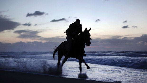 Riding horses on the beach will be allowed again at Hillarys beach.