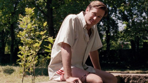Armie Hammer as Oliver in <i>Call Me By Your Name</I>. He says he  recognises a good deal of himself in the character, who seems so clever and so very sure of himself.