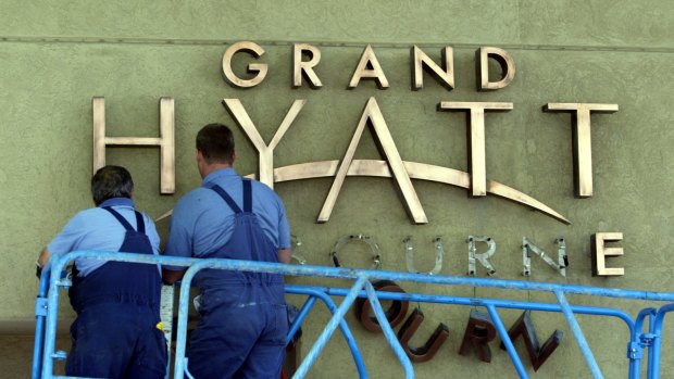 The Grand Hyatt Melbourne was one of 250 hotels worldwide affected by the breach