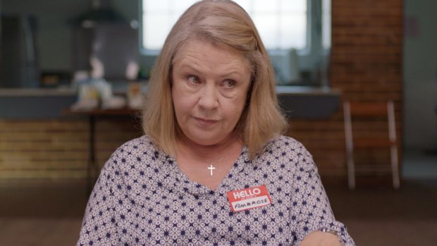 Seen it all before: Noni Hazlehurst as Ambrose in <i>The Letdown</i>.