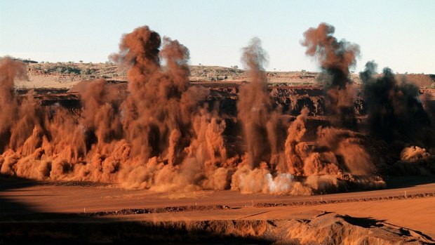 BHP's Yandi Yarra iron ore mine.