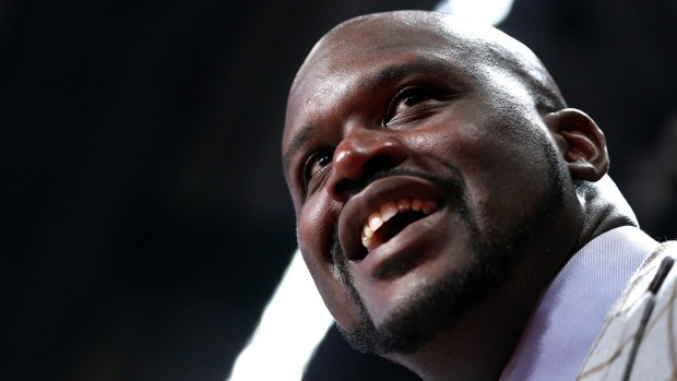 Advice: Former Los Angeles Lakers star Shaquille O'Neal.