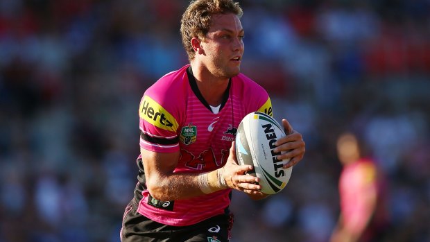 On the mend: Penrith star Matt Moylan may return in round two.