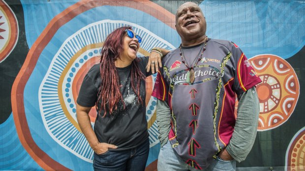 Indigenous and non-Indigenous artists headlined the Apology10 concert including Shellie Morris and Archie Roach (pictured).