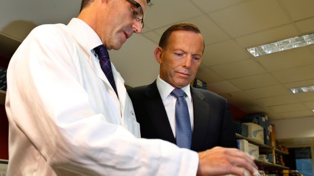Tony Abbott's August visit to the Peter MacCallum Cancer Centre in Melbourne was claimed as official, tax-funded business. However this visit was not the primary reason for the trip.