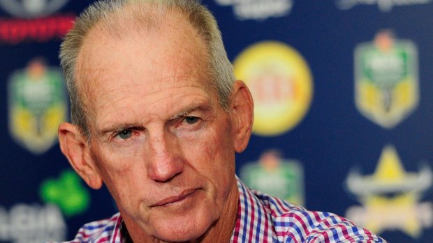 Under fire: Broncos coach Wayne Bennett.