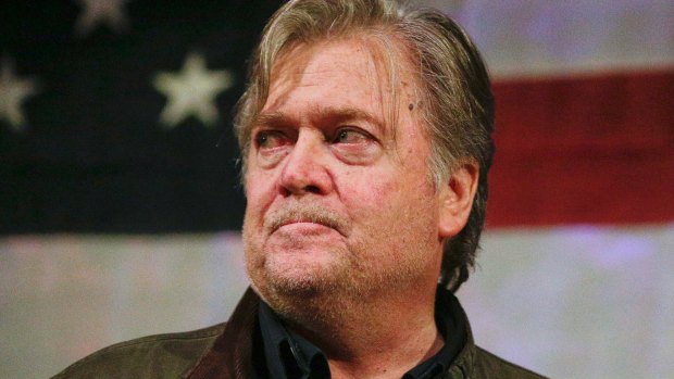 Former presidential strategist Steve Bannon said the Trump Tower meeting attended by Donald Trump Jr and Jared Kushner was "treasonous" and "unpatriotic".