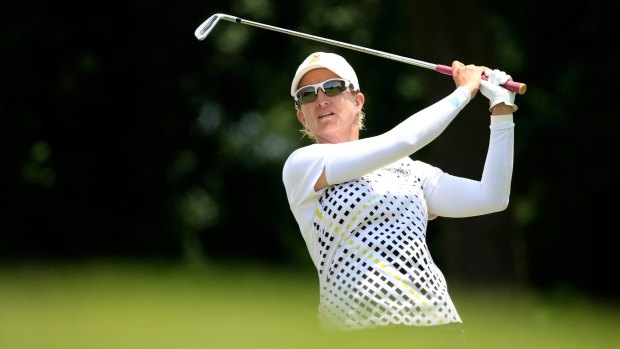 Headline act: Karrie Webb would cherish an Olympic medal of any colour.