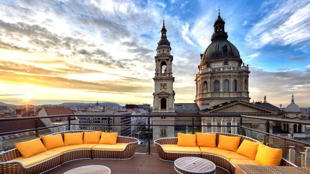 The High Note Skybar has gasp-inducing views of the city and St Stephen's Basilica.