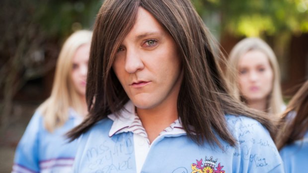 Chris Lilley as Ja'mie on Summer Heights High.