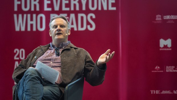 Mark Latham mouthed off at the Melbourne Writers Festival.