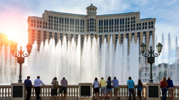 Bellagio Fountain, Las Vegas.