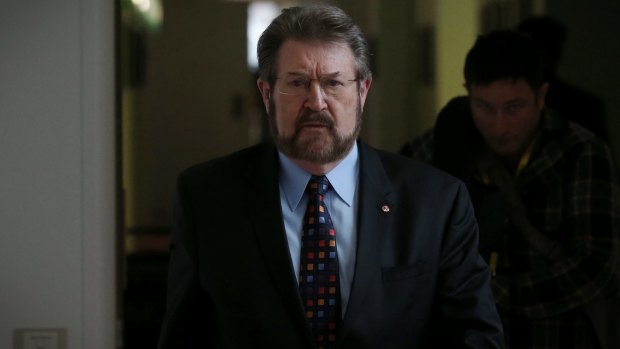 Senator Derryn Hinch supports greater restrictions on the lobbying industry.