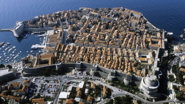 Dubrovnik's city walls were once built walls to keep intruders out.