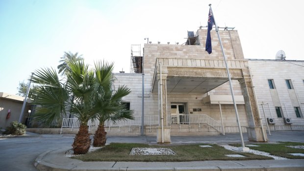 The Australian embassy in Baghdad.