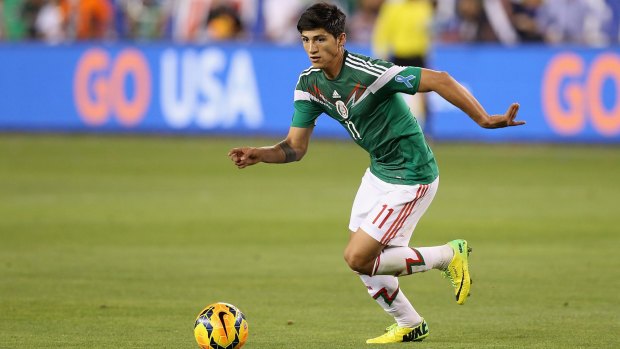 Missing: Mexico star Alan Pulido has reportedly been kidnapped.