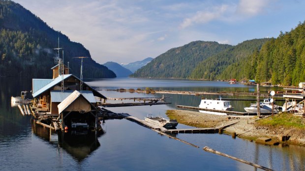 Among the many wonders of Vancouver Island are the floating houses.