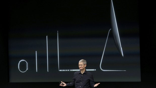CEO Tim Cook says Apple now has its strongest lineup of devices ever.